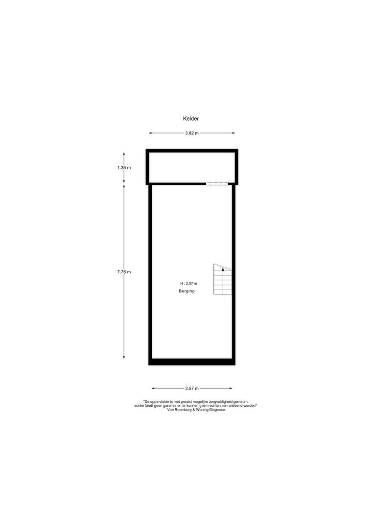 Haarlemmerdijk 131 H, Amsterdam plattegrond-1