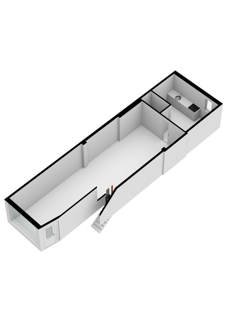 Haarlemmerdijk 131 H, Amsterdam plattegrond-2