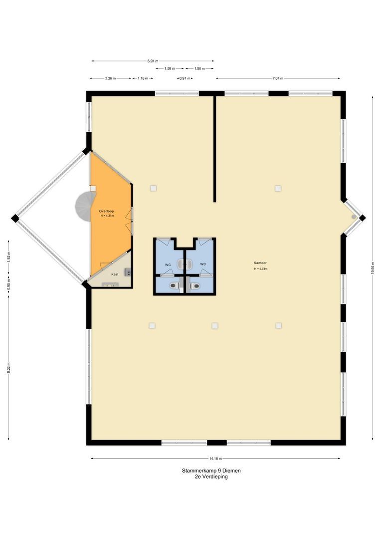 Stammerkamp 9, Diemen plattegrond-0