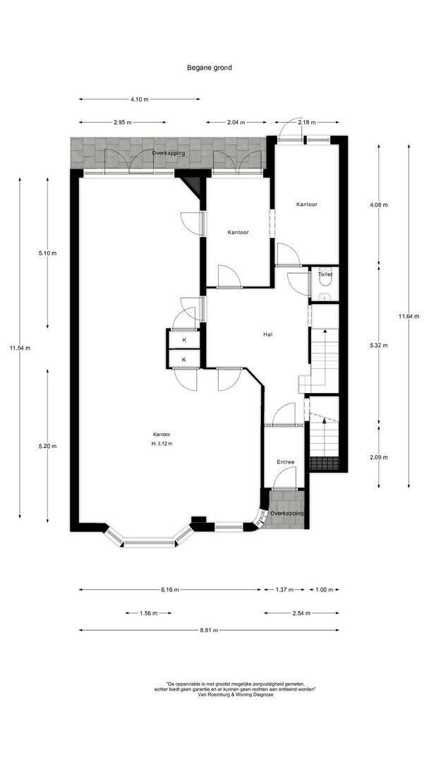 Stadionweg 70 H, Amsterdam plattegrond-0