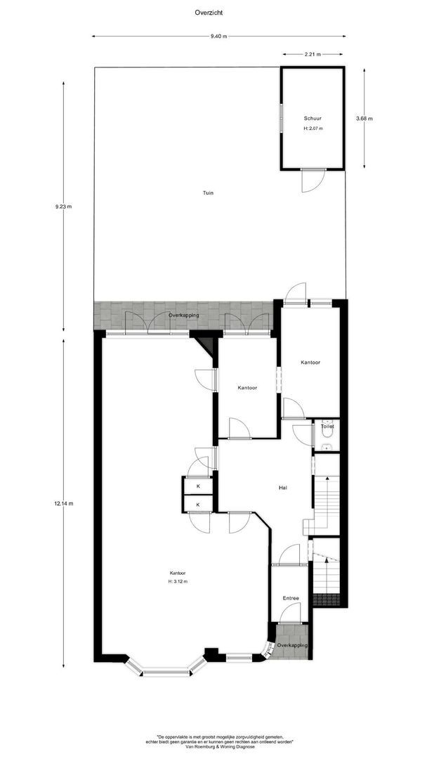 Stadionweg 70 H, Amsterdam plattegrond-3