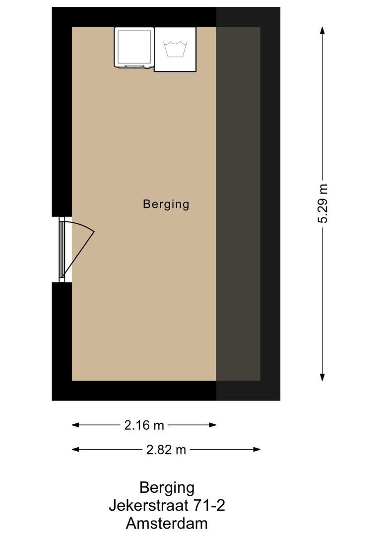 Jekerstraat 71 H, Amsterdam plattegrond-5