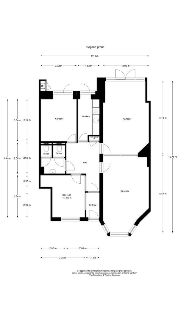 Churchill-laan 220, Amsterdam plattegrond-0