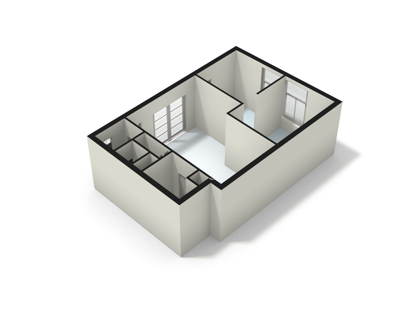 Van Bossestraat 1 H, Amsterdam plattegrond-2