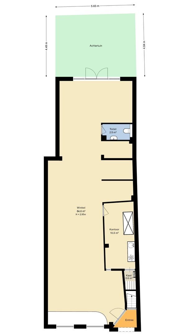 Middenweg 50 H, Amsterdam plattegrond-4
