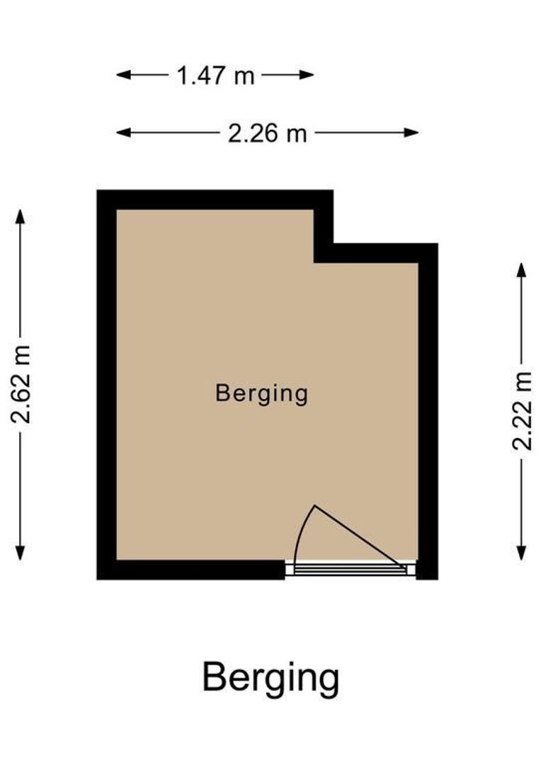 Tiengemeten 147, Amstelveen plattegrond-1