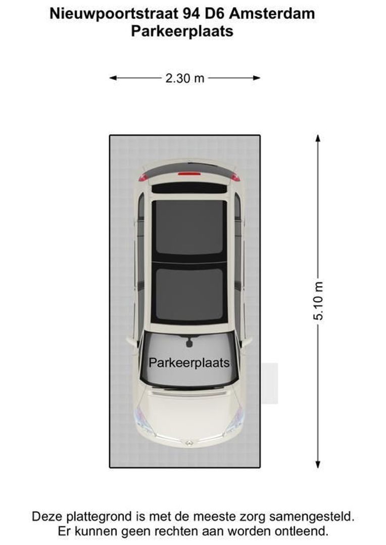 Nieuwpoortstraat 94 D6, Amsterdam plattegrond-2