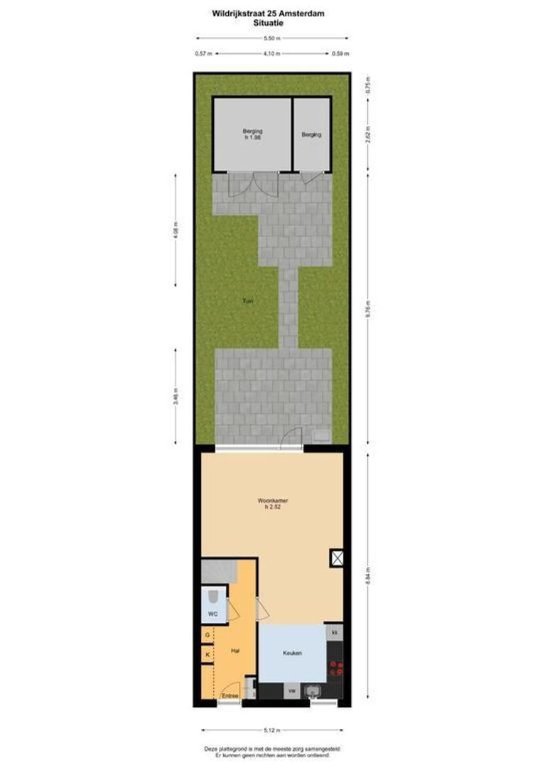 Wildrijkstraat 25, Amsterdam plattegrond-0