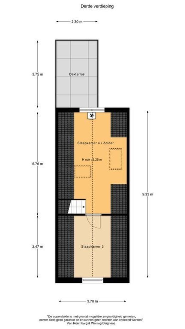 Nieuwe Leliestraat 78, Amsterdam plattegrond-3
