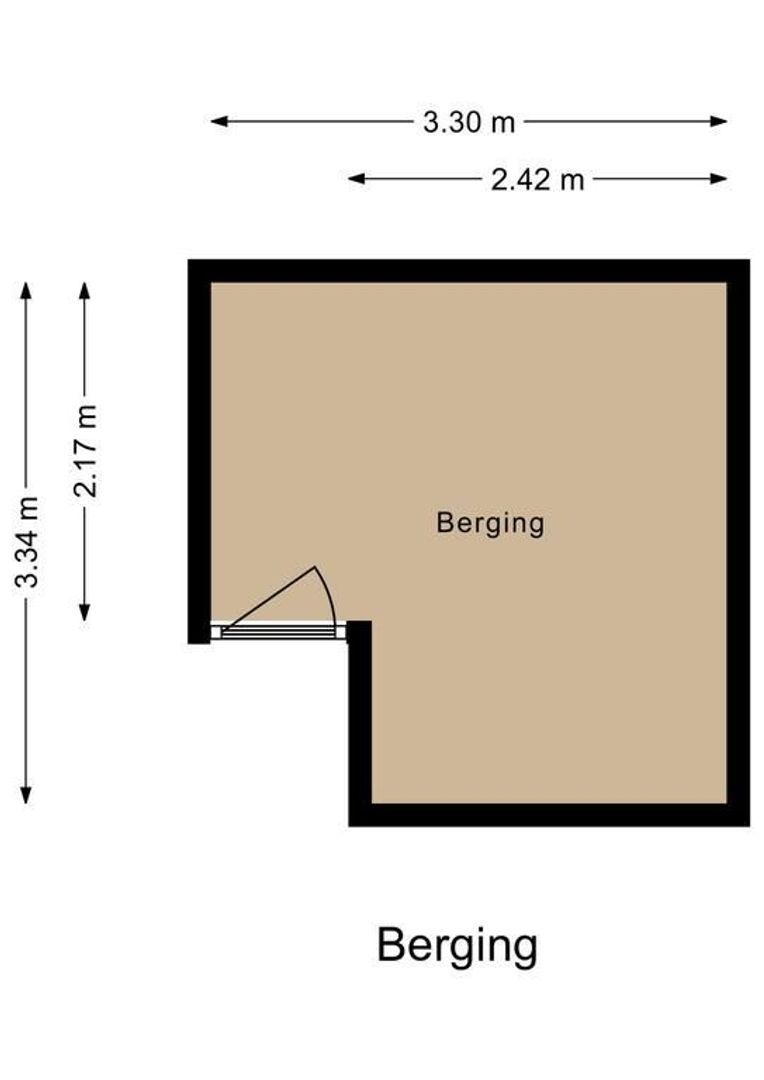 Van Hallstraat 45 1, Amsterdam plattegrond-1