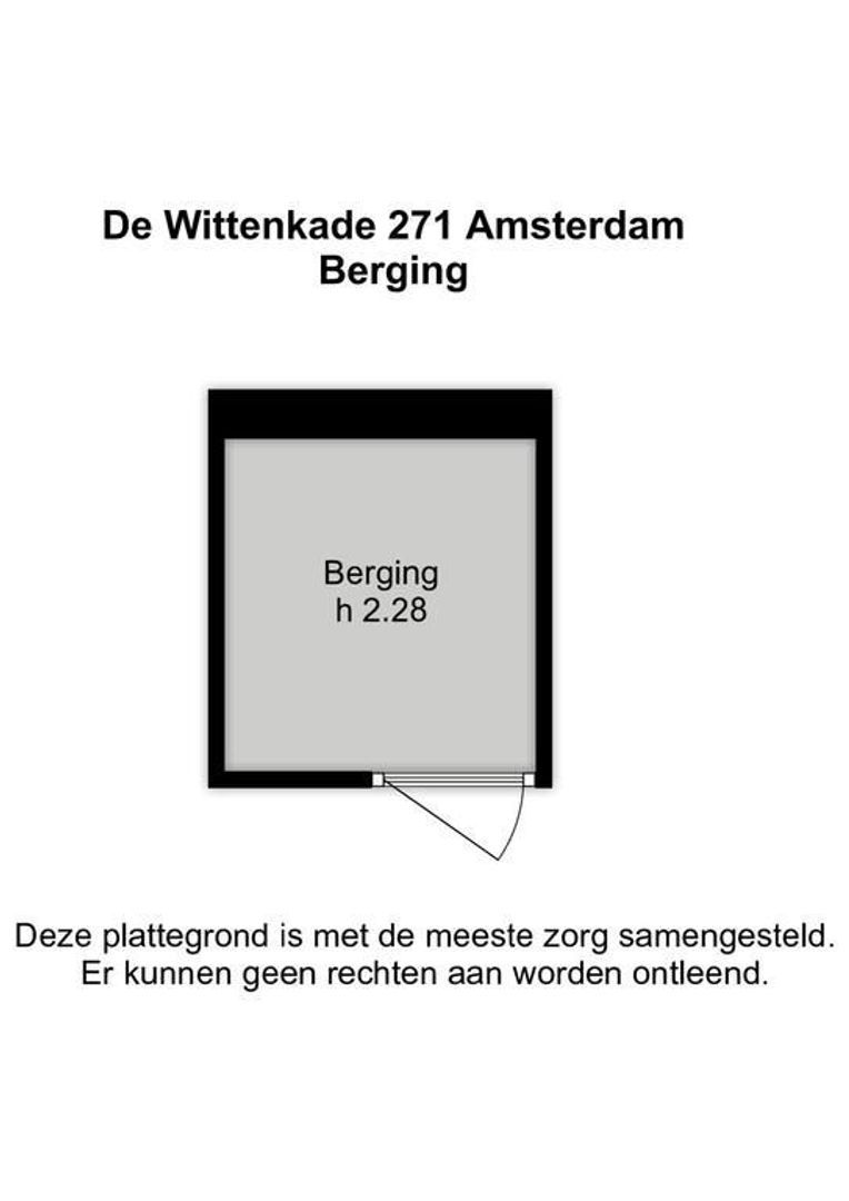 De Wittenkade 271, Amsterdam plattegrond-2