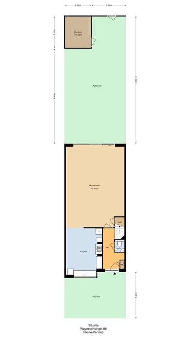 Wayesteinsingel 85, Nieuw-Vennep plattegrond-3