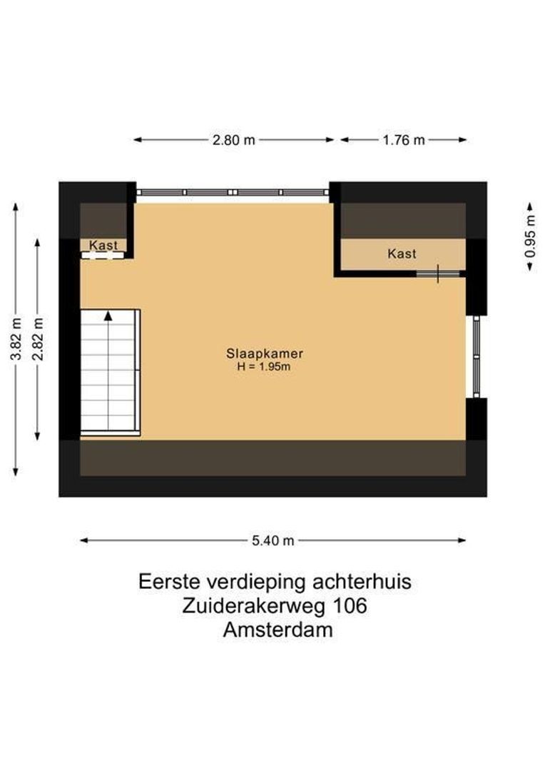 Zuiderakerweg 106, Amsterdam plattegrond-1