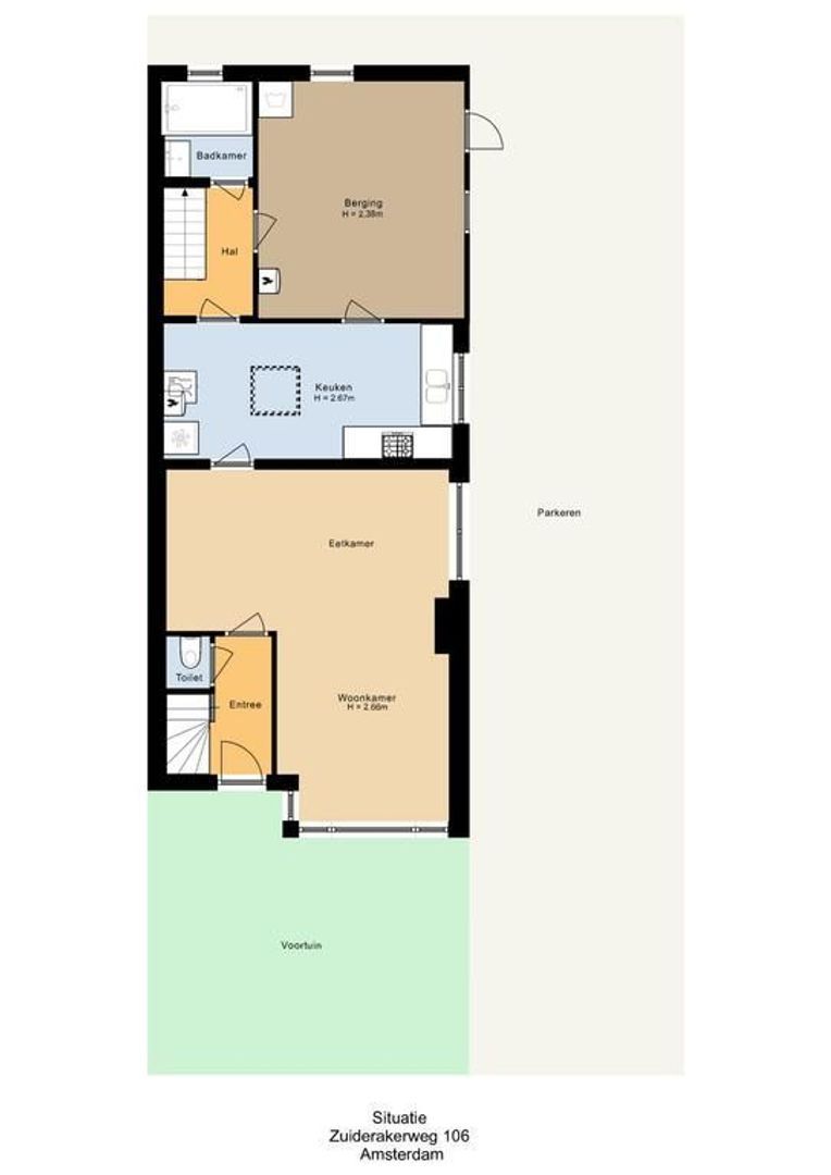 Zuiderakerweg 106, Amsterdam plattegrond-3