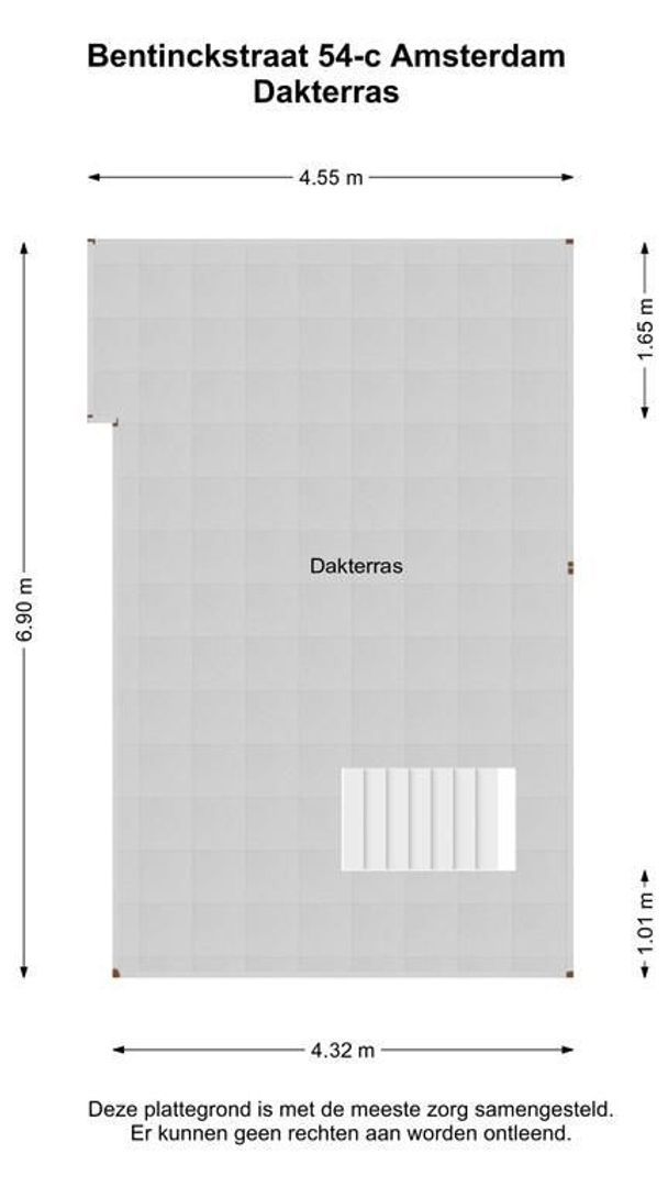 Bentinckstraat 54 C, Amsterdam plattegrond-1