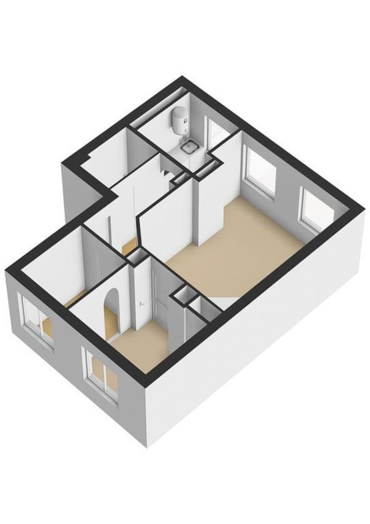 Bickersgracht 56 2, Amsterdam plattegrond-0