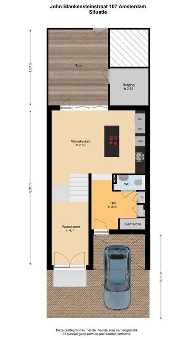 John Blankensteinstraat 107, Amsterdam plattegrond-4