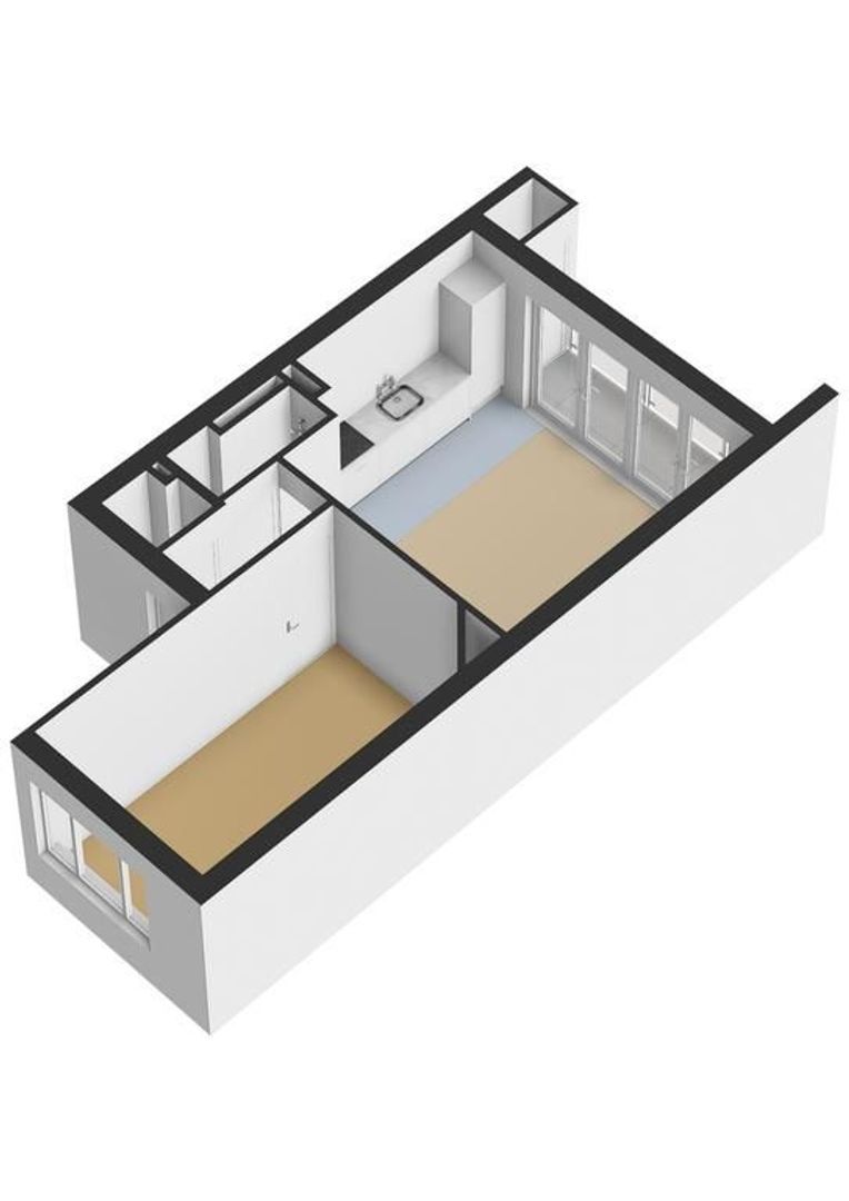 De Kempenaerstraat 32 2, Amsterdam plattegrond-1