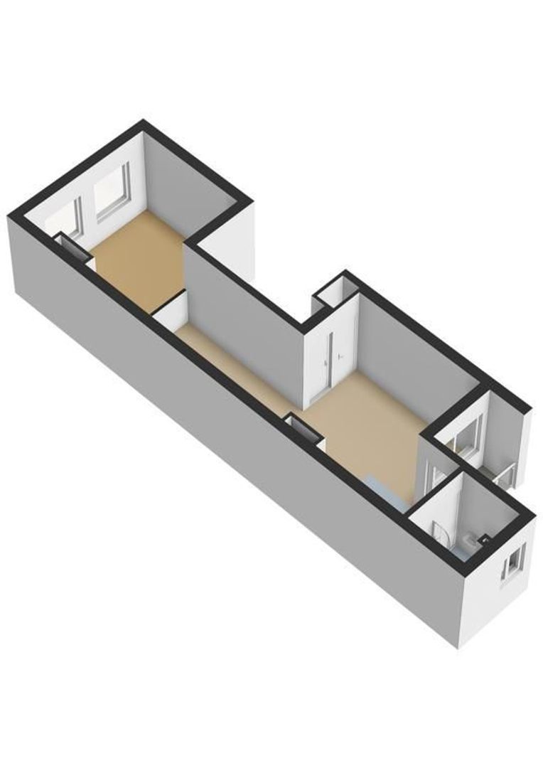 Van Hogendorpstraat 147 1, Amsterdam plattegrond-1