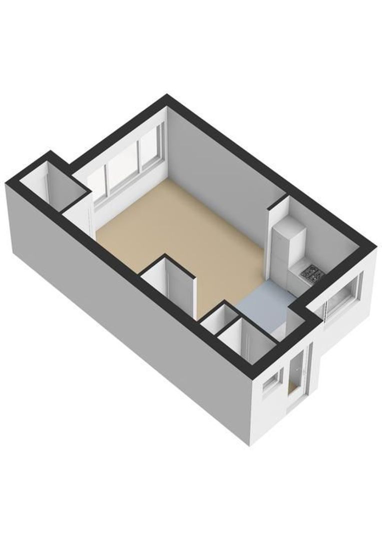 Goereestraat 6, Amsterdam plattegrond-1