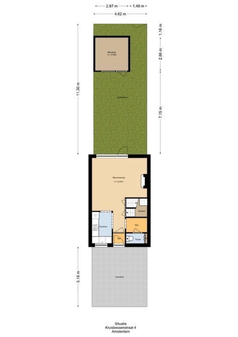 Kruisbessenstraat 4, Amsterdam plattegrond-4
