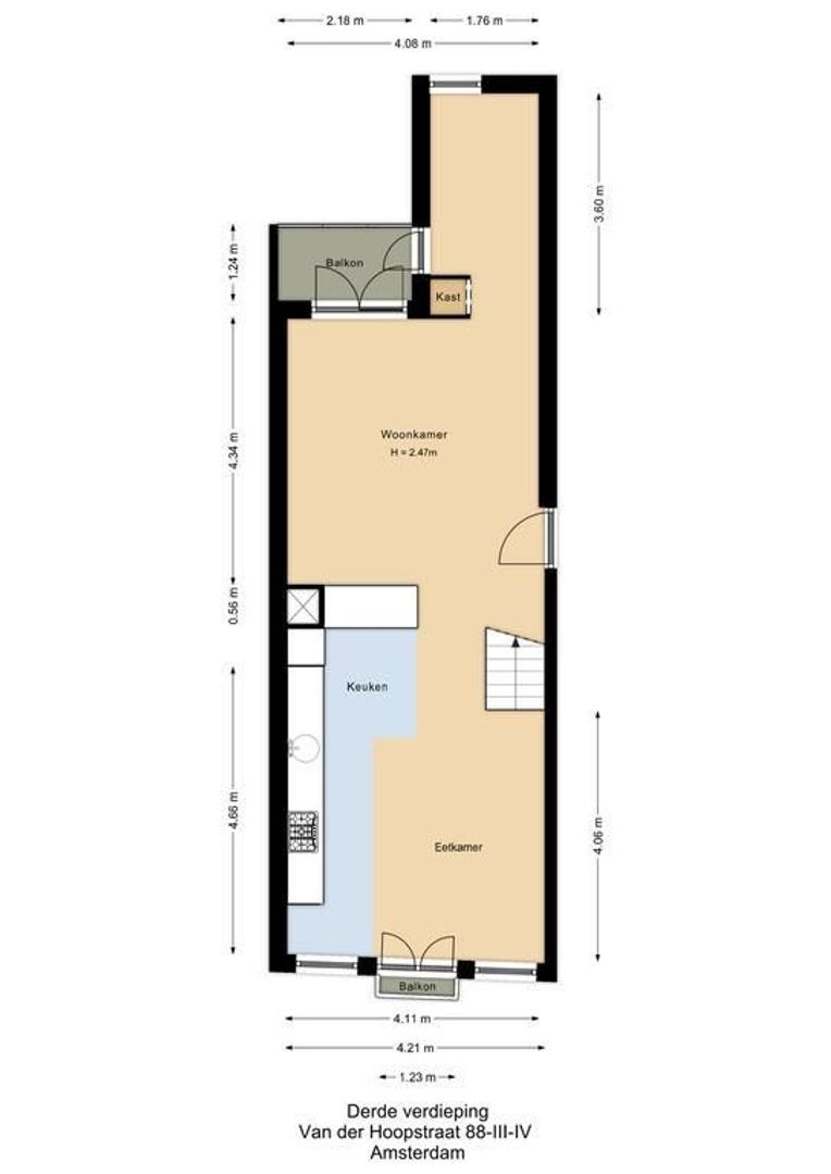 Van der Hoopstraat 88 3, Amsterdam foto-35