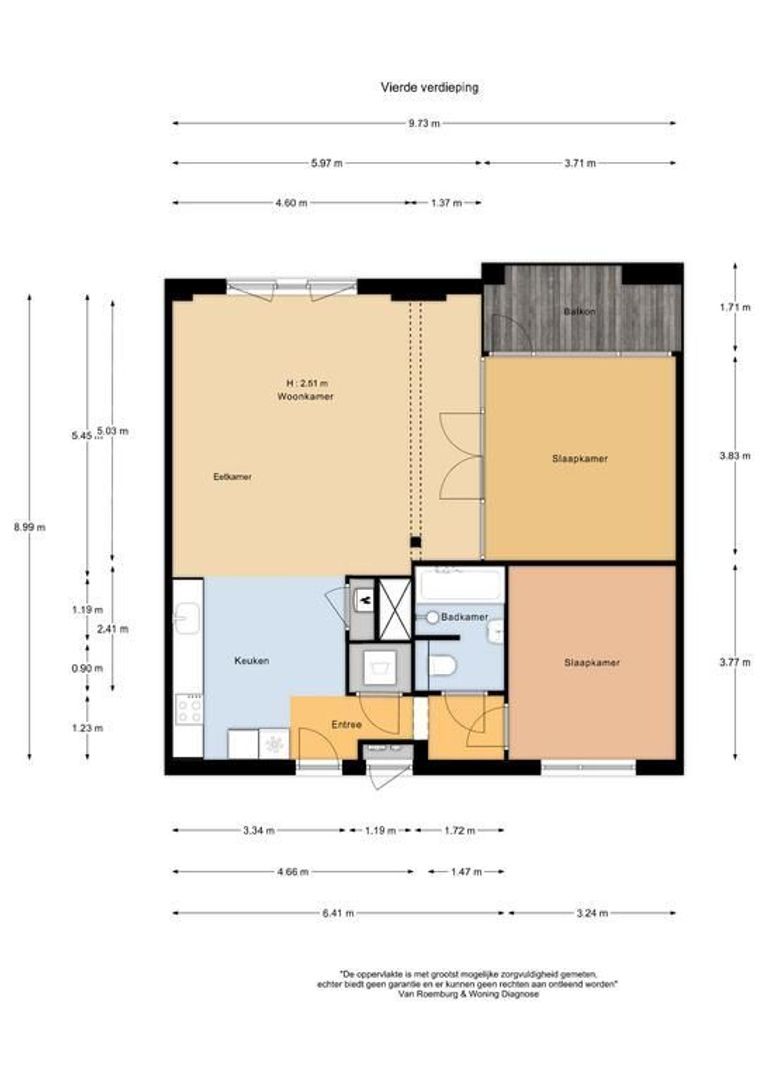 Zeeburgerkade 694, Amsterdam plattegrond-0