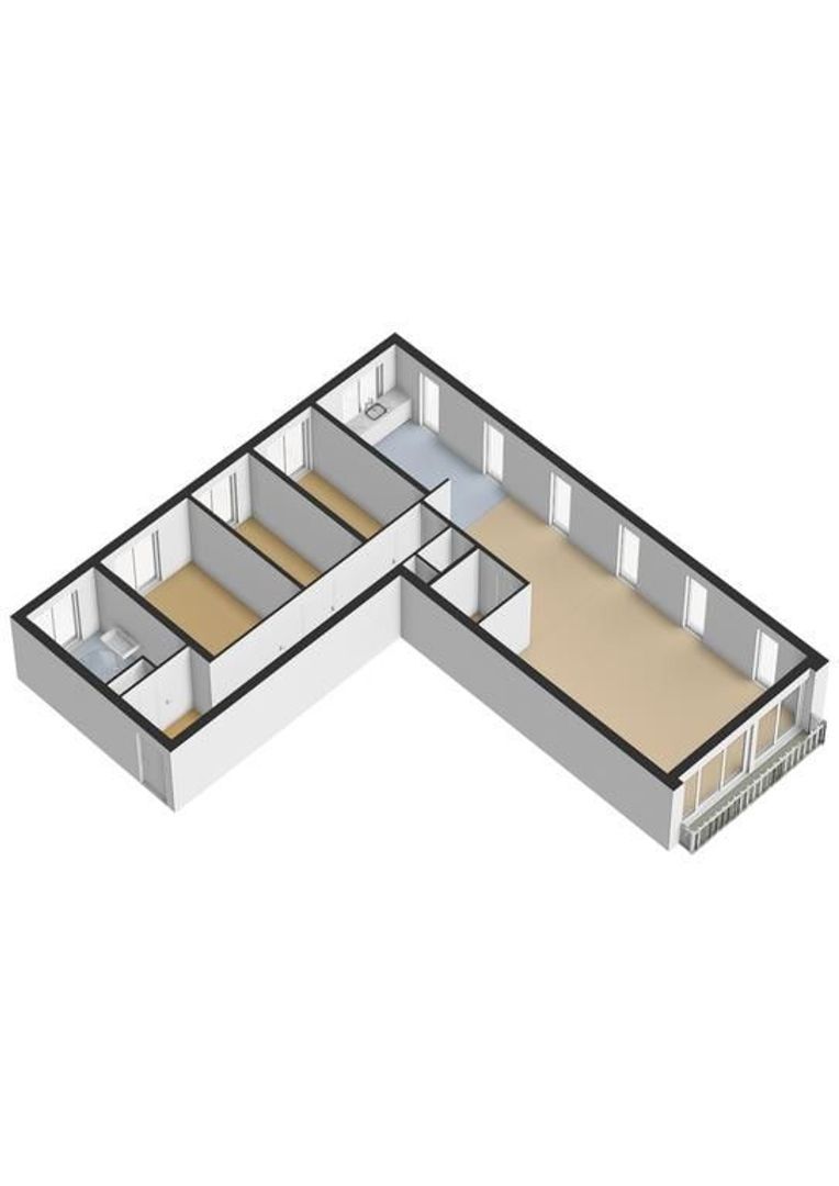 Jan Tooropstraat 497, Amsterdam plattegrond-1
