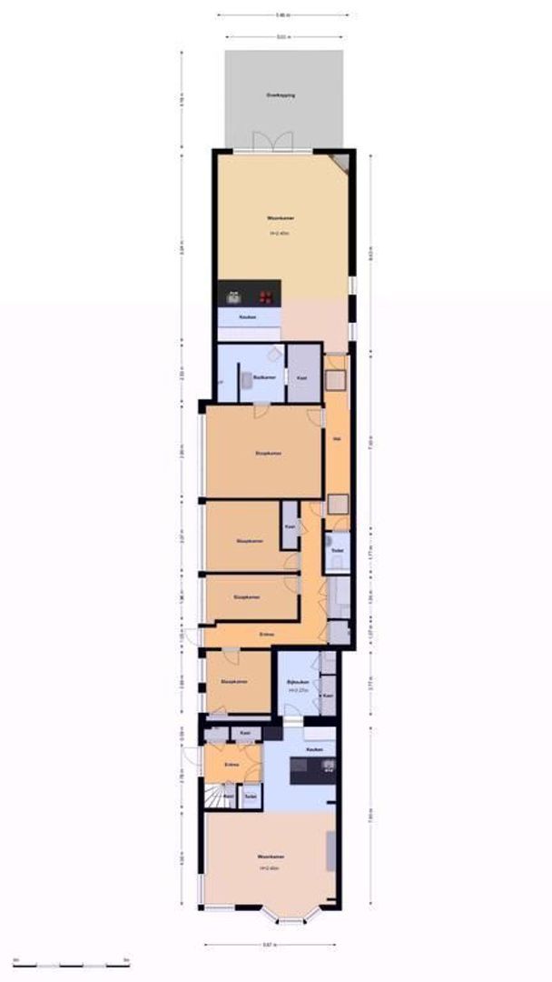 Zuideinde 192, Oostzaan plattegrond-0
