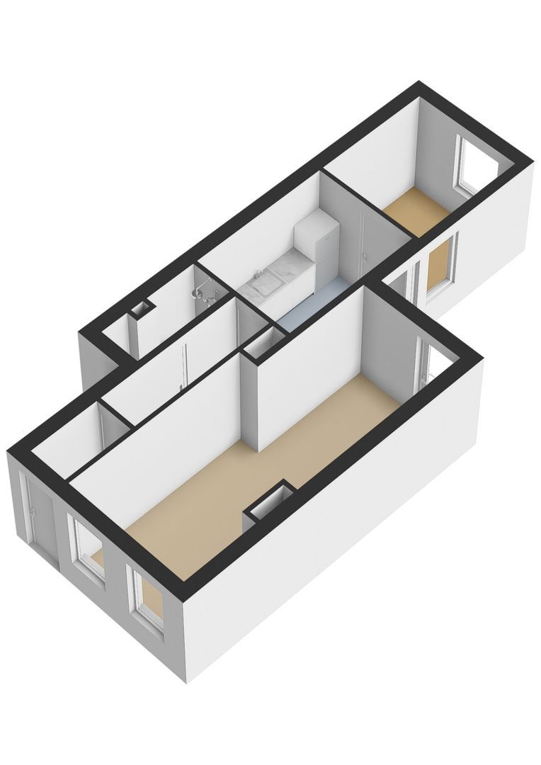 Van Beuningenstraat 193 H, Amsterdam plattegrond-1