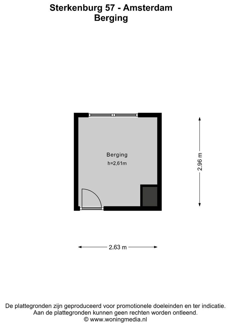 Sterkenburg 57, Amsterdam plattegrond-1
