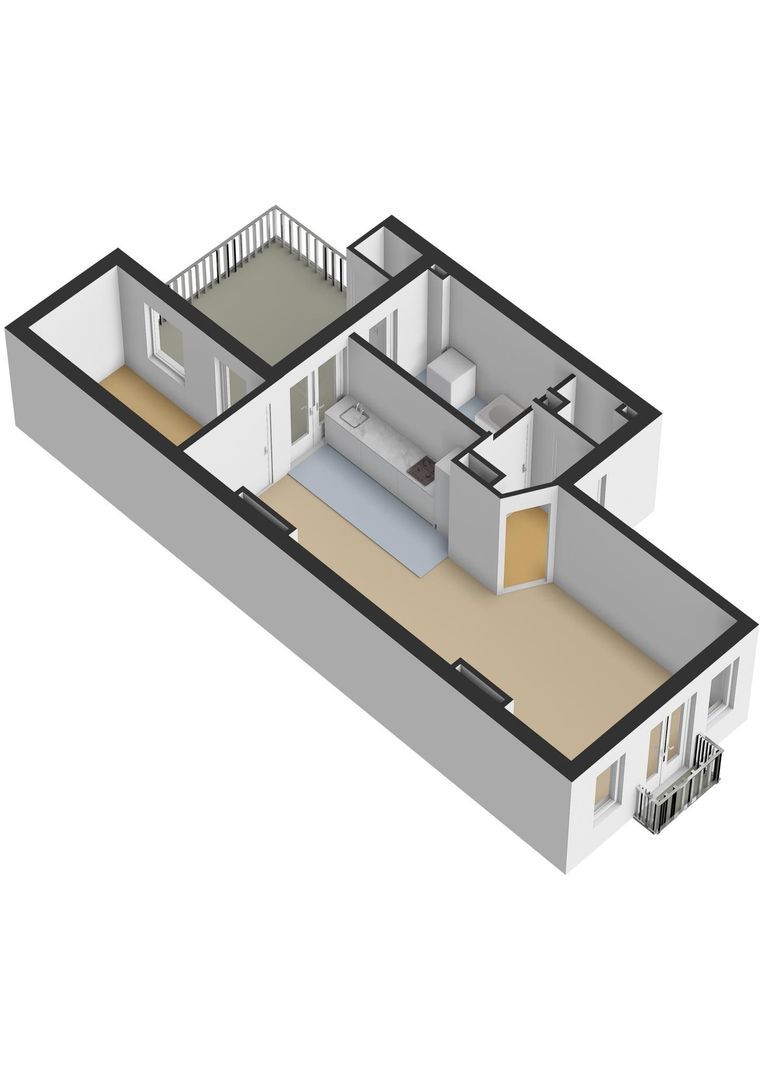 Lodewijk Tripstraat 22 1, Amsterdam plattegrond-3