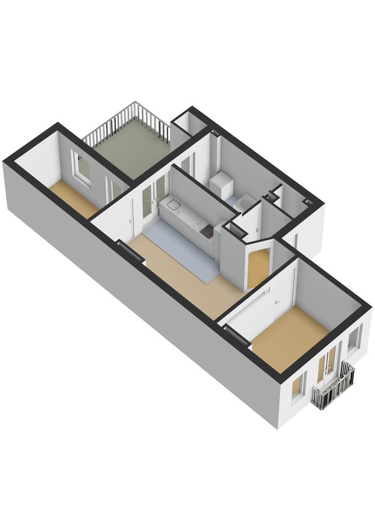 Lodewijk Tripstraat 22 1, Amsterdam plattegrond-2