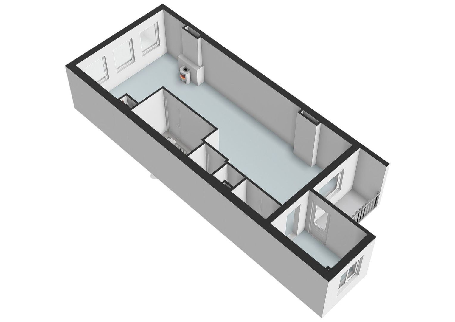 Albert Cuypstraat 258 1, Amsterdam plattegrond-7