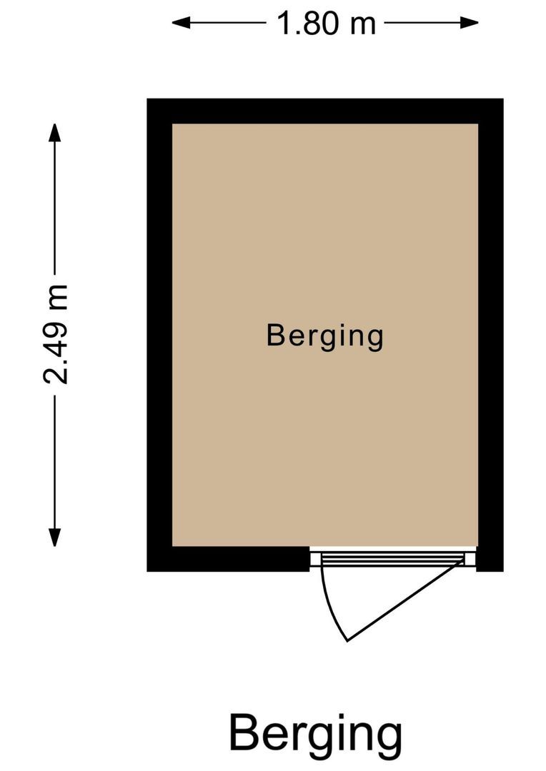 Tweede van Swindenstraat 178 F, Amsterdam plattegrond-1