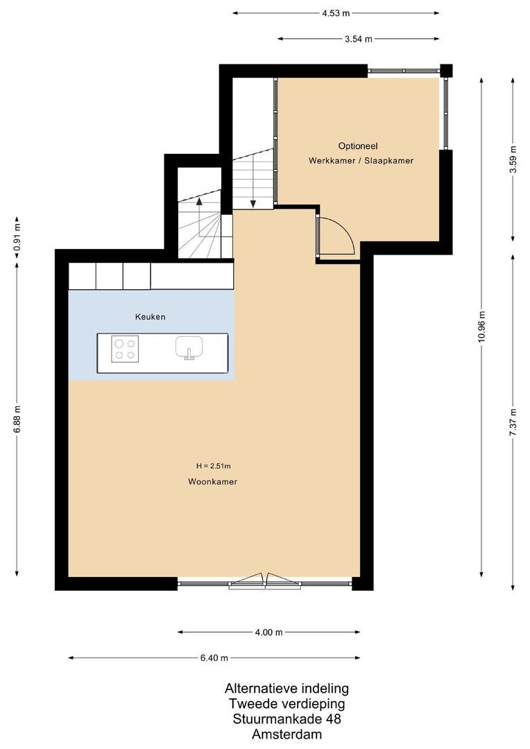 Stuurmankade 48, Amsterdam plattegrond-4