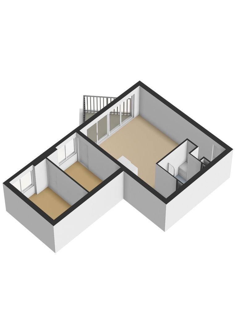 Groenhoven 608, Amsterdam plattegrond-1