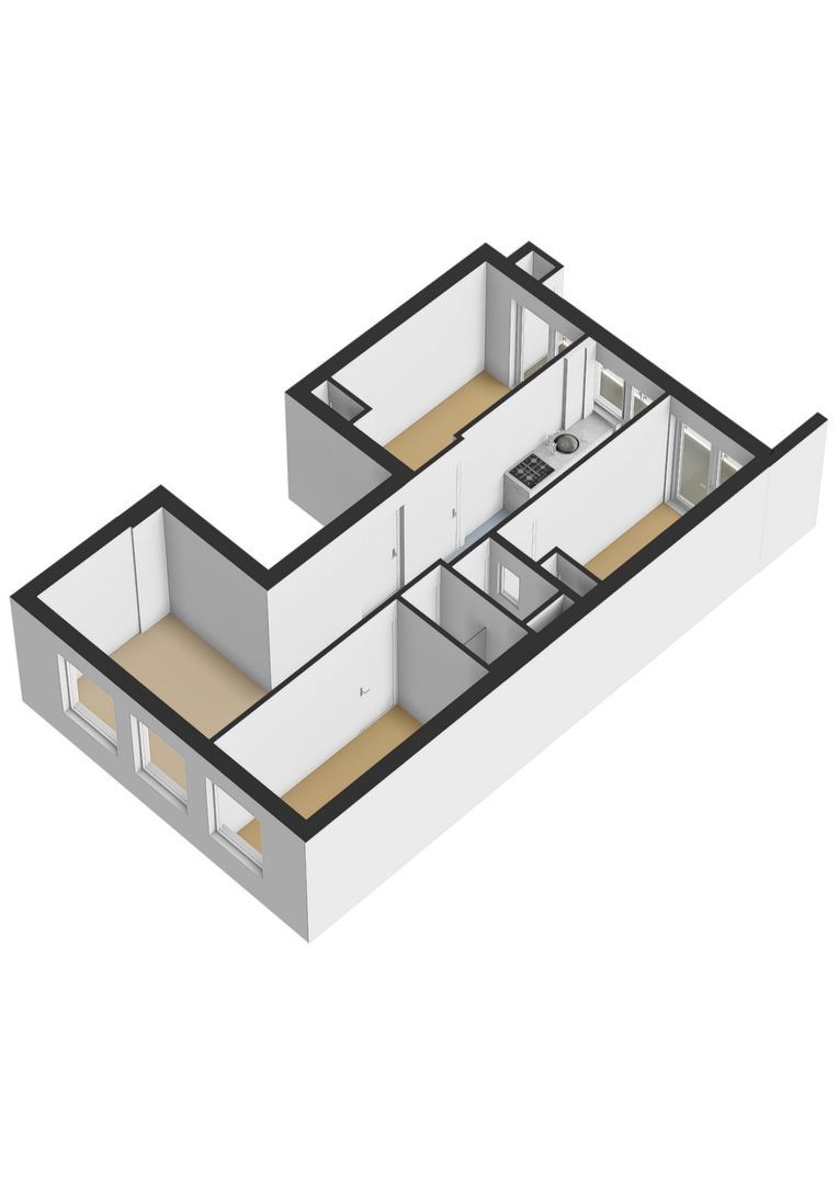 De Kempenaerstraat 68 1, Amsterdam plattegrond-0
