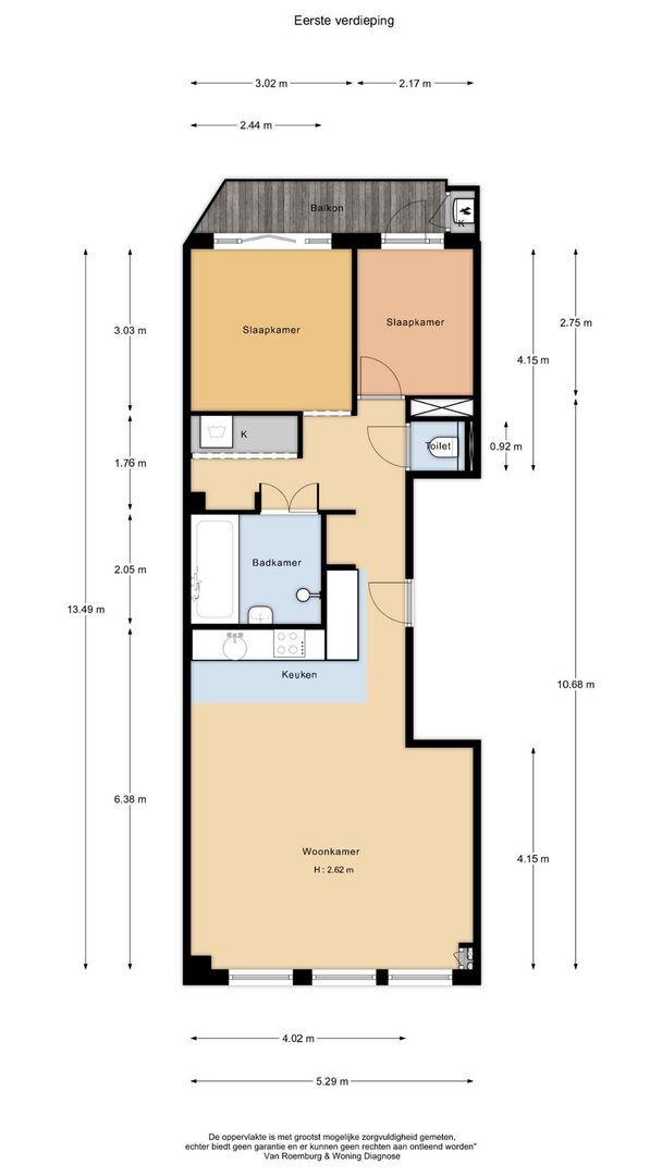 De Wittenkade 31 1L, Amsterdam plattegrond-0