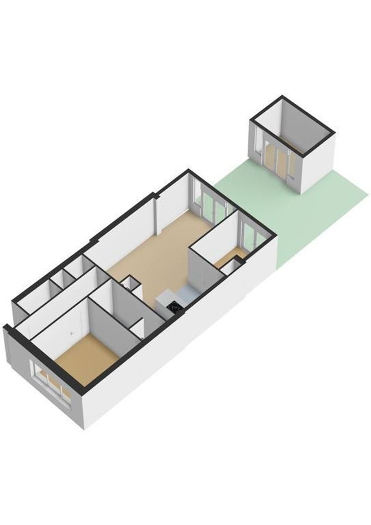 Vogelenzangstraat 46 H, Amsterdam plattegrond-5
