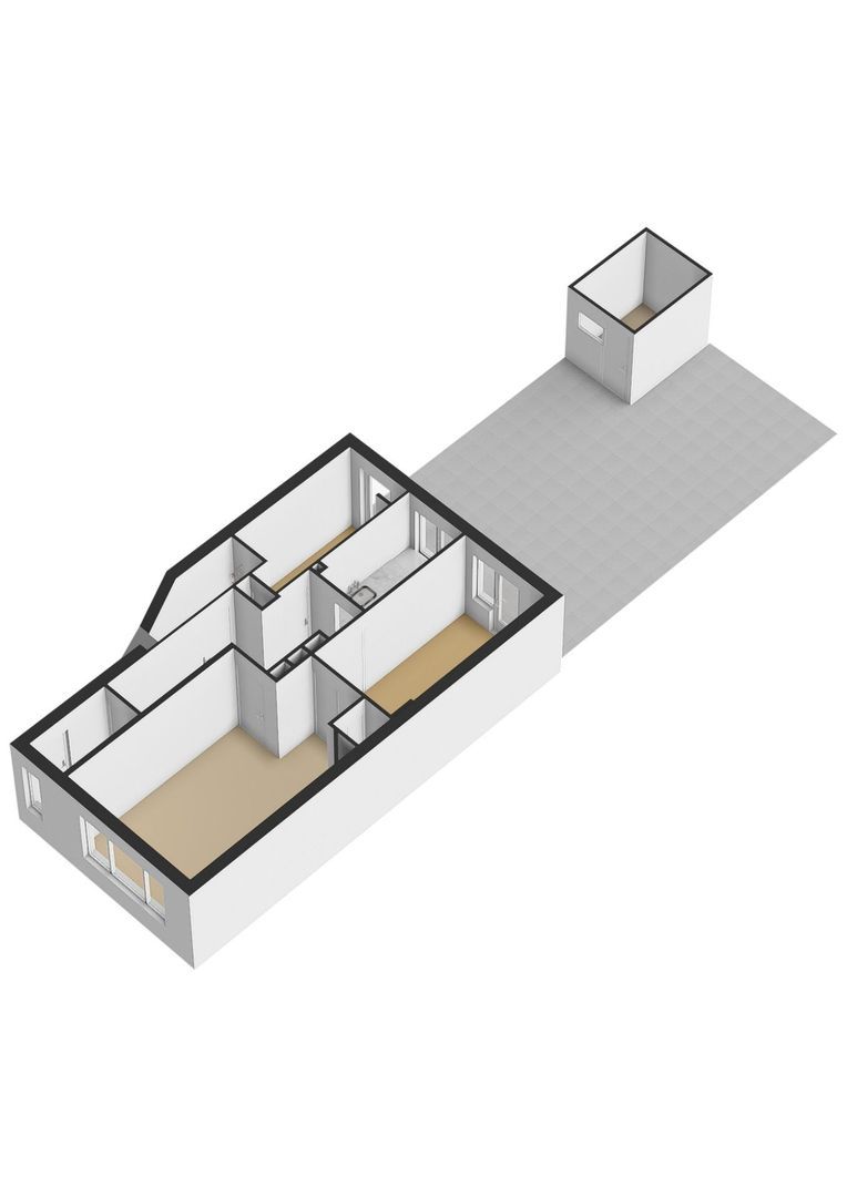 Vogelenzangstraat 46 H, Amsterdam plattegrond-3