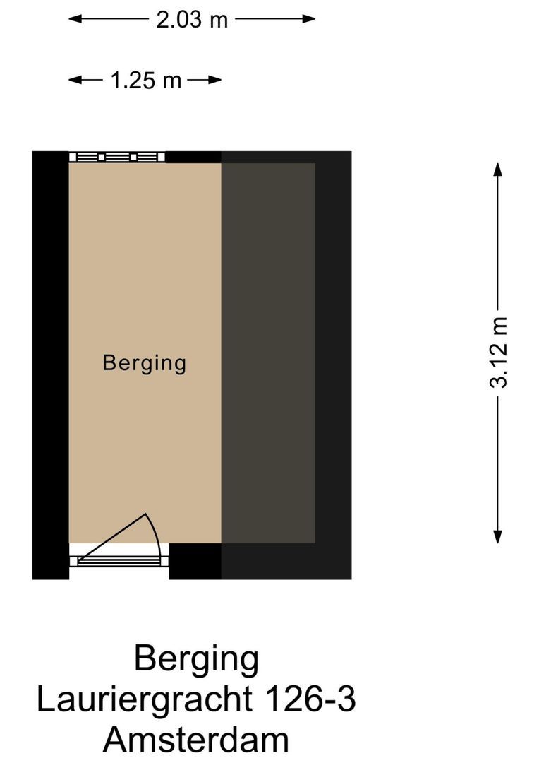 Lauriergracht 126 3, Amsterdam plattegrond-5