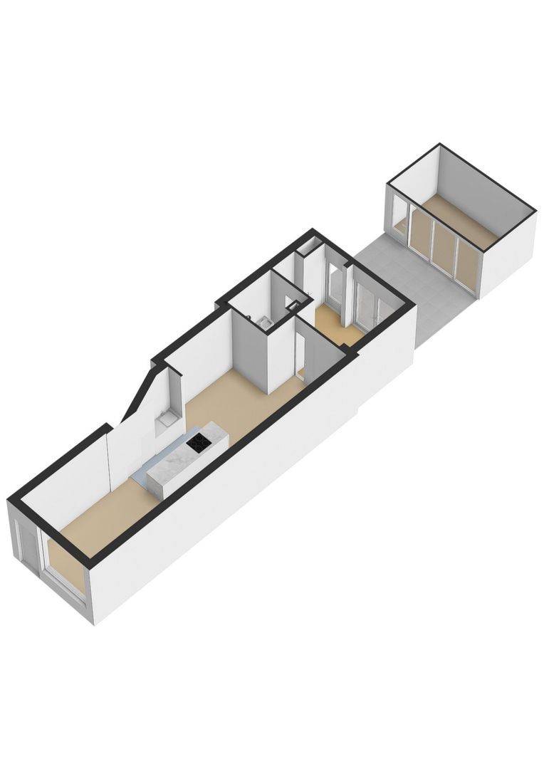Bentinckstraat 49 H, Amsterdam plattegrond-3