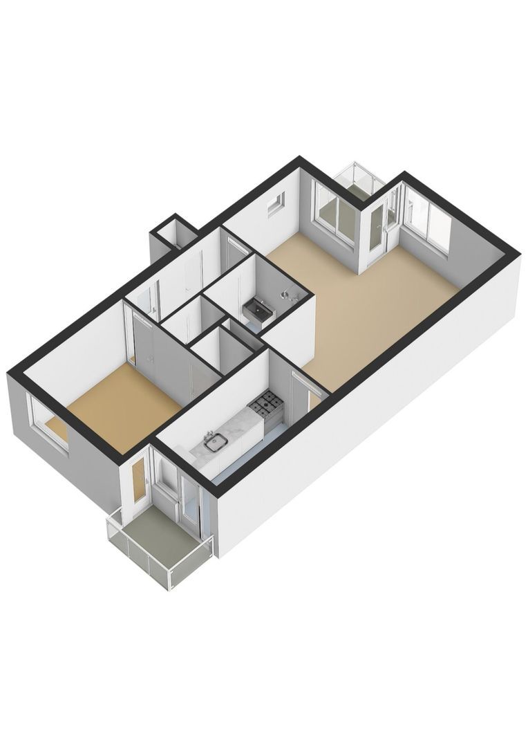 Commelinstraat 163, Amsterdam plattegrond-1