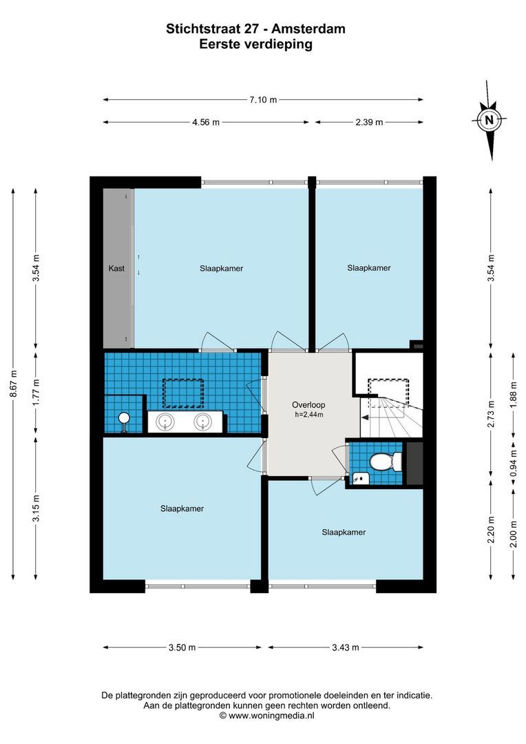 Stichtstraat 27, Amsterdam plattegrond-0