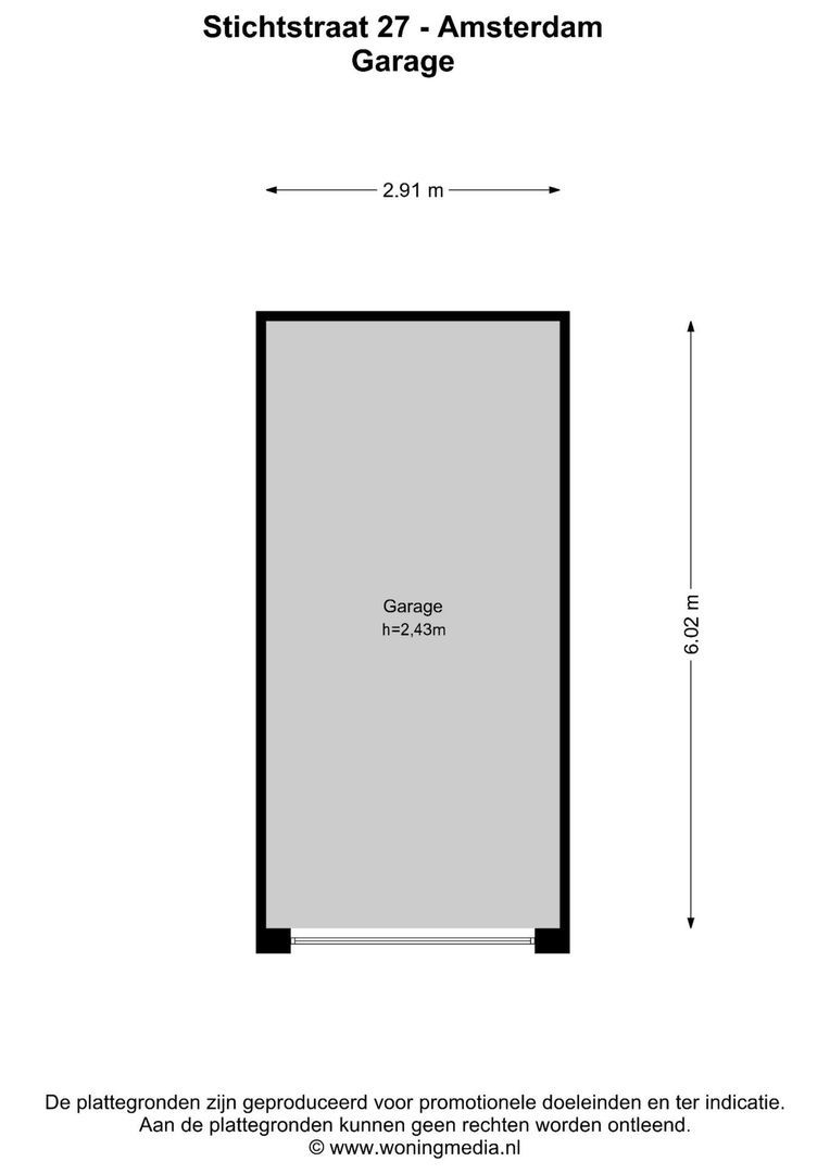 Stichtstraat 27, Amsterdam plattegrond-2