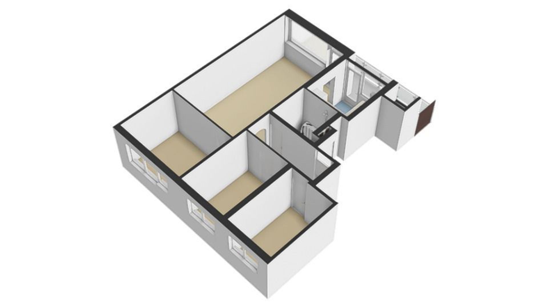 Julianaplantsoen 145, Diemen plattegrond-2