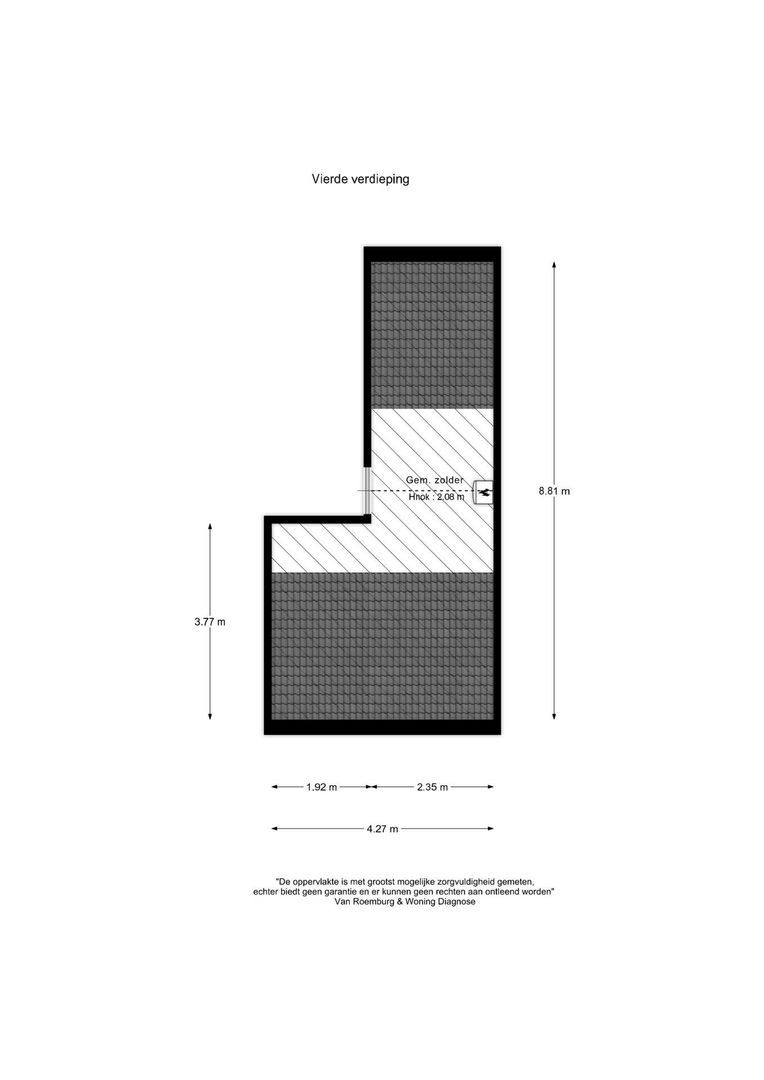 Johan van Soesdijkstraat 30 II, Diemen plattegrond-2