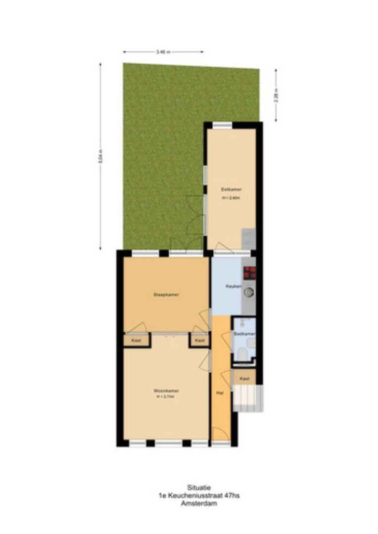Eerste Keucheniusstraat 47 H, Amsterdam plattegrond-0