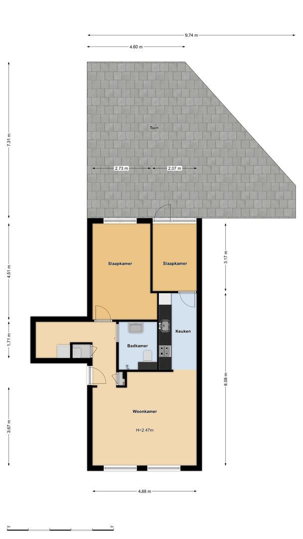 Boeninlaan 179, Amsterdam plattegrond-2